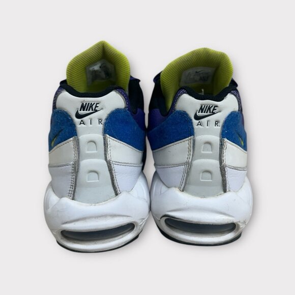 Nike‎ Air Max Kaomoji White Blue Purple Sneakers DD9600-100 Men's Size 14 - Picture 5 of 10